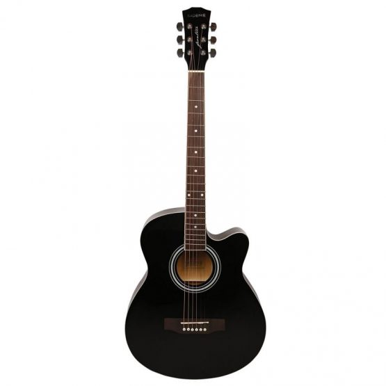 Kadence 6 String Acoustic Guitar Black