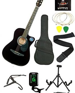 6 string acoustic guitar right handed combo