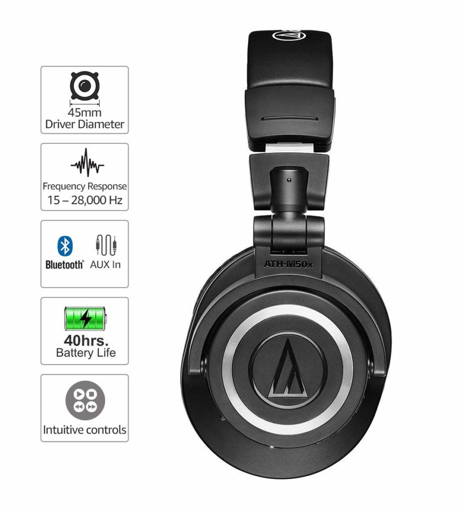 best wireless bluetooth studio monitor headphone