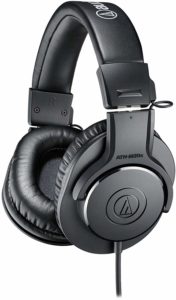 ATH - M20x Studio Monitor Headphones Best  overall